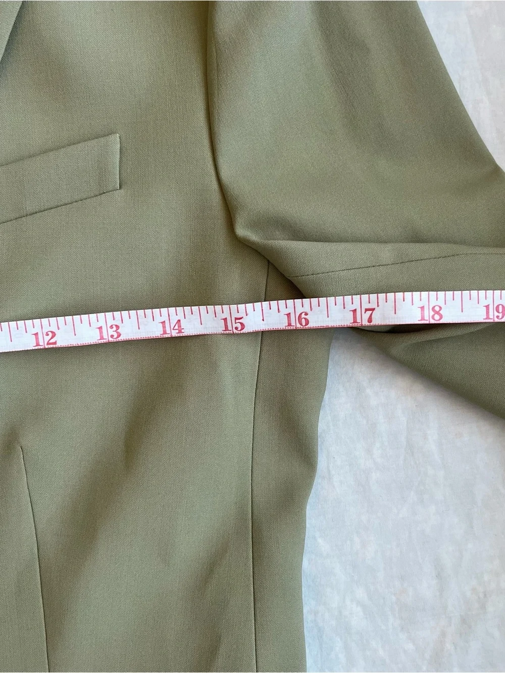 theory sage green blazer - Picture 4 of 6
